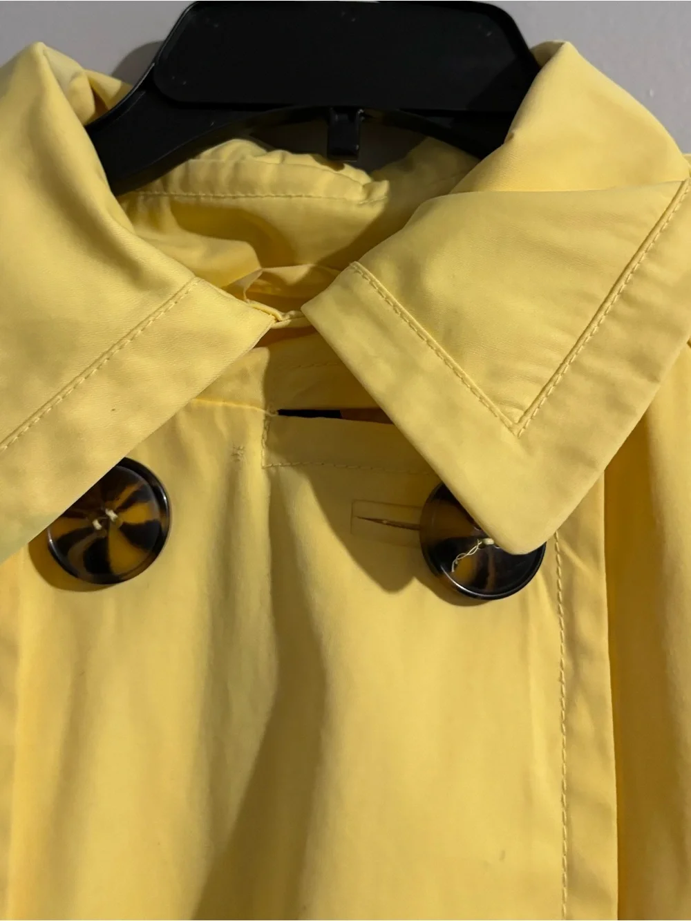 Style & Co Pea Coat Women's Yellow Cotton Blend 3/4 Sleeve Button
Front L Jacket - Picture 10 of 10